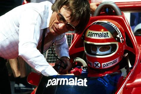 Photo of a young Bernie Ecclestone and Niki Lauda at the 1978 Brazilian ...