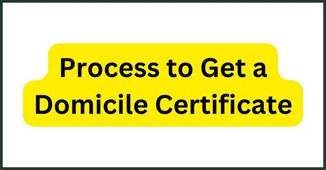 Domicile Certificate – How to Get a Domicile Certificate? State Wise