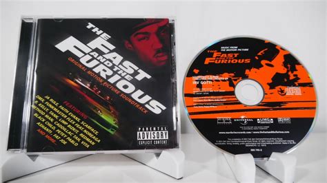 The Fast And The Furious Soundtrack CD Unboxing - YouTube