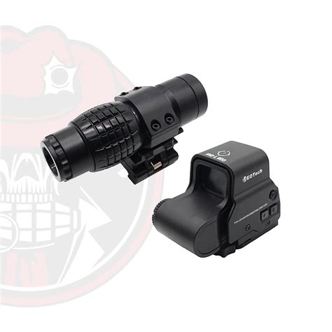 Replica Eotech Holographic Scope / Sight 3x Magnifier Combo With Adjustable Picatinny Mounts