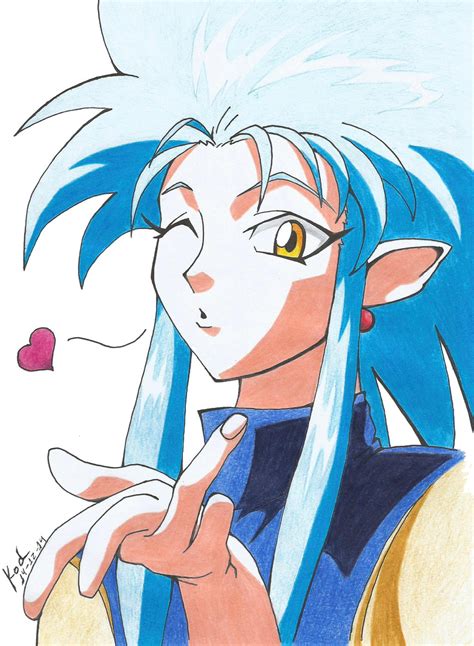 tenchi muyo! Ryoko by Luizkodorna on DeviantArt