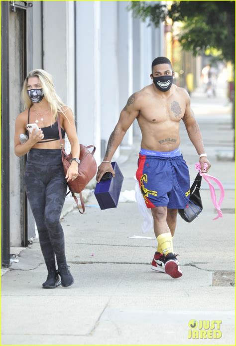 Photo: nelly looks buff going shirtless leaving dwts rehearsals 02 | Photo 4485182 | Just Jared ...