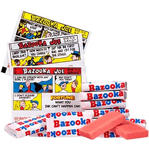 Bazooka Bubble Gum Individually Wrapped Pink Chewing Gum In Original Flavor - 225 Count Bulk ...