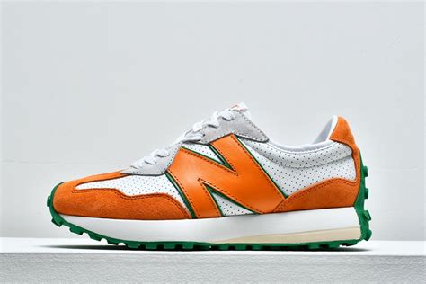 New Balance x Casablanca 327 White Orange Green - FavSole.com