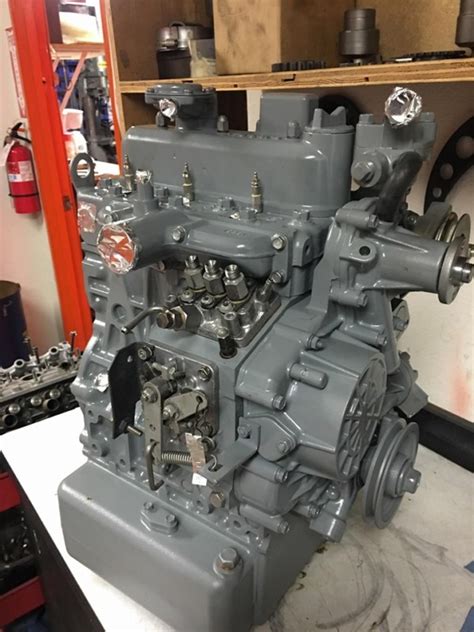 4-cylinder Kubota Diesel Engine Rebuild - Motor Mission Machine and ...