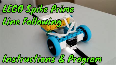 "Spike Prime Line Following Robot With Instructions & Program!!" - Go IT