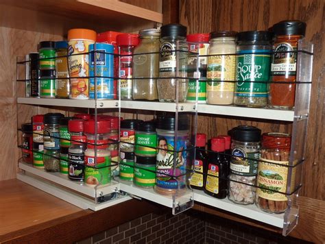 Spice Racks Organizing Spices | Spice organization drawer, Cabinet ...