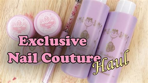 Exclusive Nail Couture Haul | Acrylic Nails | LongHairPrettyNails - YouTube