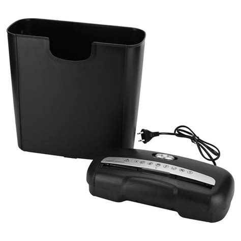 Walmart 6-Sheet Heavy Duty Paper Shredder, Cross-Cut with 10L Wastebasket, Black - Walmart.com