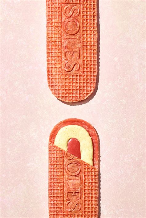 SOLES GAUFRETTE Strawberry Flavor Key Visual on Behance