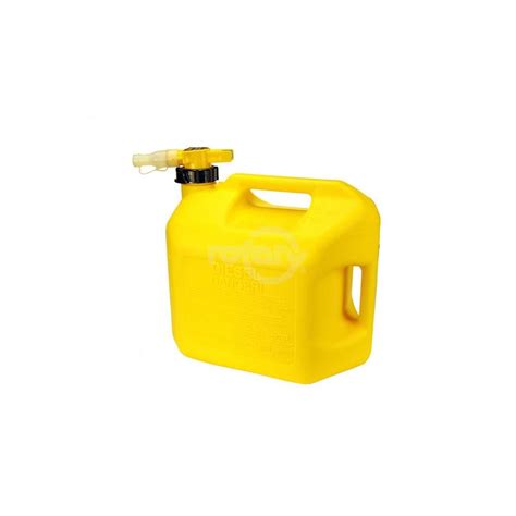 No-Spill 5 Gallon Diesel Can (Yellow) | Agcon Supply