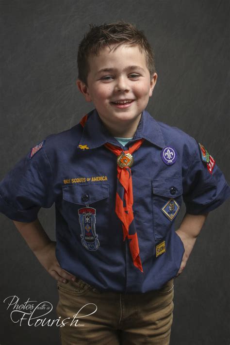 Cub Scouts | Uniform Pictures | Photos with a Flourish