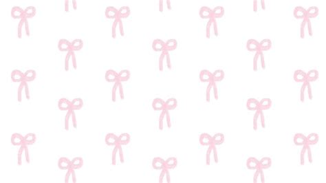 Bow wallpaper coquette pink and white nel 2024