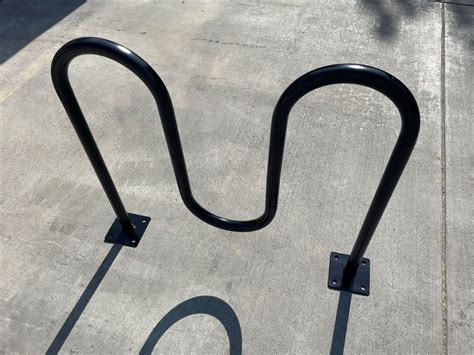 Commercial Wave Bike Racks - Dual Loop - In Ground Installation – Sandbaggy