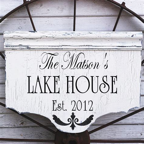 Custom LAKE HOUSE Stencil | Superior Stencils