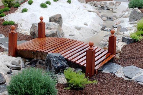 zen garden bridge - Asian - Garden - Melbourne - by garden plus | Houzz AU