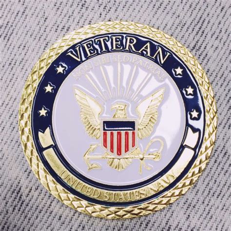 Navy Veteran Coin – Patriot Powered Products