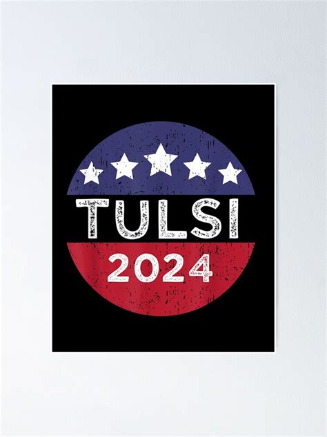 "Donald Trump Tulsi Gabbard 2024" Poster for Sale by Kawai-girl | Redbubble