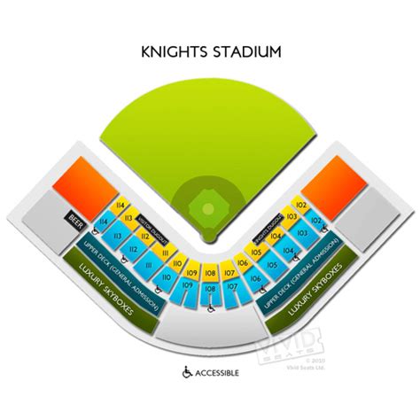 Knights Stadium Seating Chart | Vivid Seats