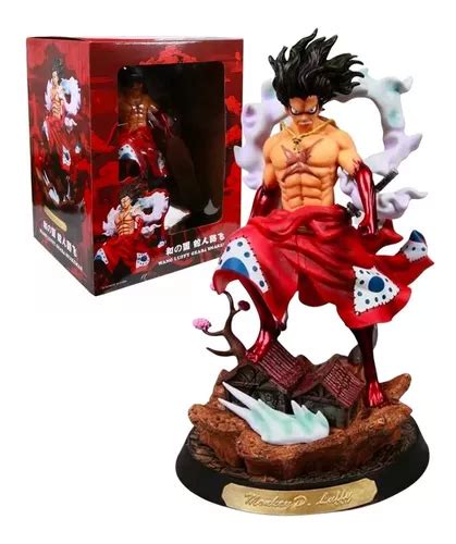 Wano Monkey D Luffy Gear 4 Snakeman One Piece Estatua 37cm | Meses sin interés