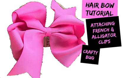 Lining & attaching alligator clips, French Barrett & alligator clips ...