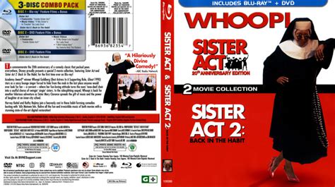 Sister Act: 2-Movie Collection blu-ray cover (1992-1993) R1