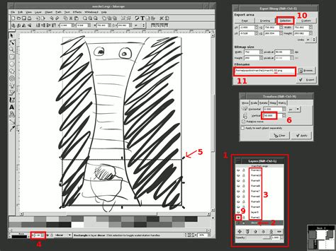 graphical blog 2 » Animation sketch Inkscape + The Gimp