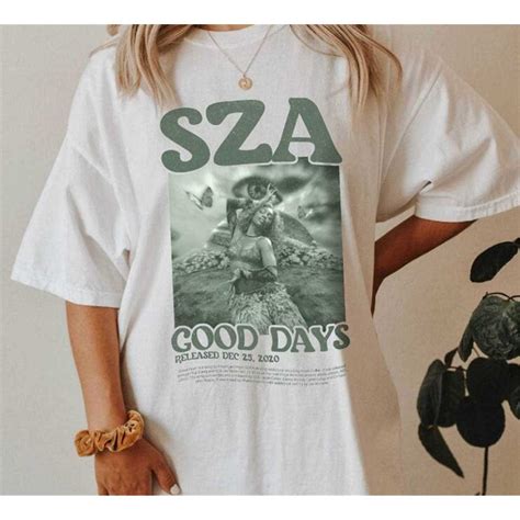 Vintage SZA Shirt, Sza merch, Sza - Good Days Graphic tee - Inspire Uplift