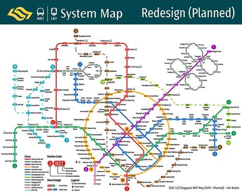 Singapore MRT Map Circle Line