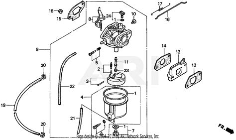 Honda 1000 Watt Generator Parts