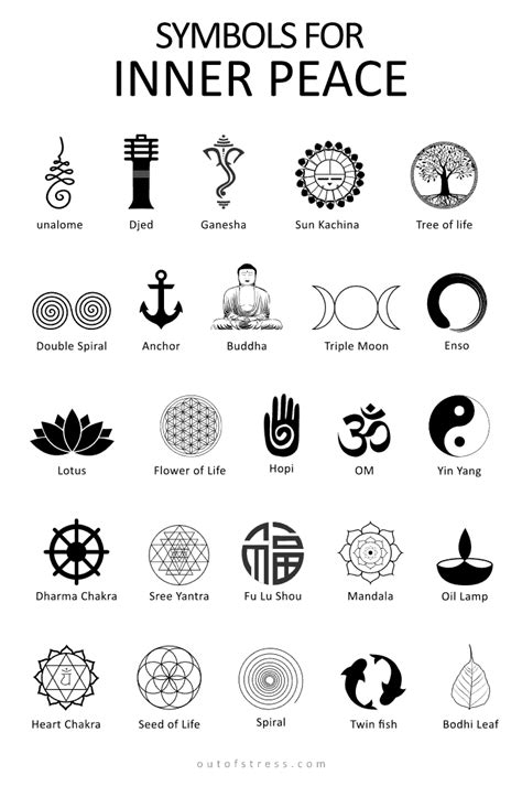 17 Symbols For Inner Peace And How to Use Them