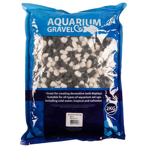 Black & White Aquarium Gravel