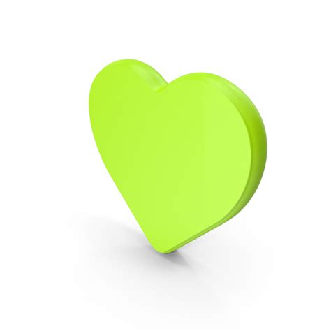 Green Heart Symbol PNG Images & PSDs for Download | PixelSquid - S117629164