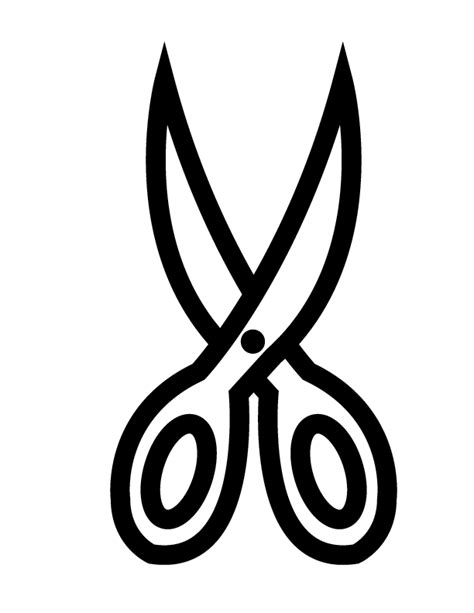 Hair Scissors Coloring Pages Coloring Pages