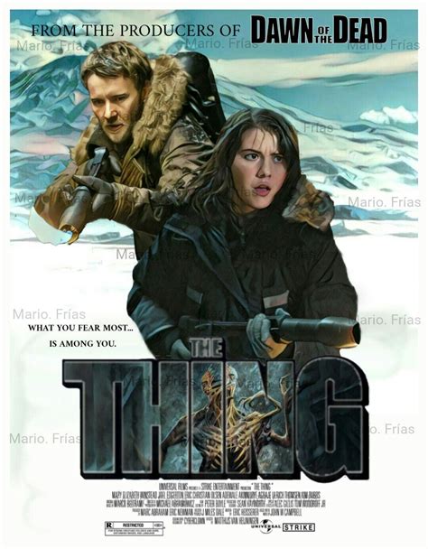 THE THING - 2011 The Thing Movie Poster, Movie Poster Art, Movie Art, Fan Poster, Poster Artwork ...