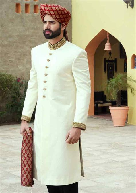 Groom wedding sherwani designs for barat 8 – FashionEven