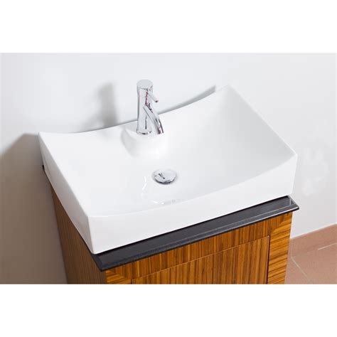 American Imaginations Above Counter Rectangle Vessel Bathroom Sink ...