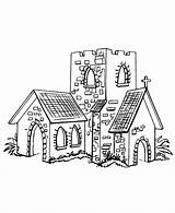 Printable Church Coloring Pages  Coloring Home sketch template