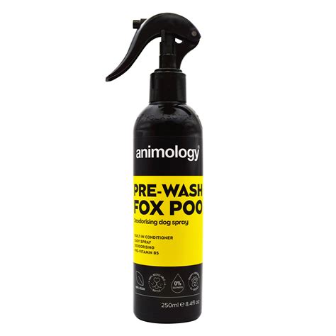 Pre-wash Fox Poo Spray 250ml | Animology