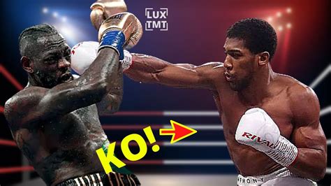 Anthony Joshua vs. Deontay Wilder | Full Fight Highlights | Prediction ...