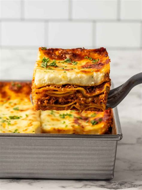 Beef Lasagna Recipe - The Scranline