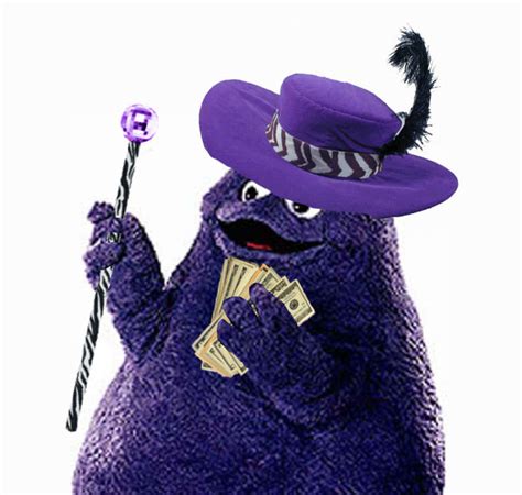 Grimace is a pimp. by starcatfri on DeviantArt