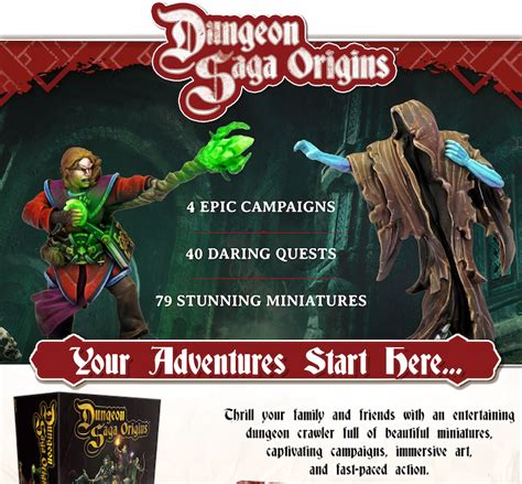 Tabletop Fix: Mantic Games - Dungeon Saga Origins Kickstarter