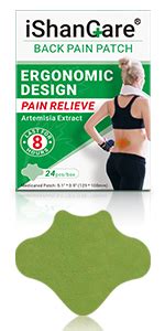 Amazon.com: iShanCare Shoulder Pain Relief Patch - Warming Herbal Plaster Maximum Strength Heat ...