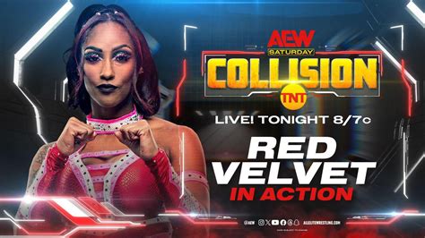 Red Velvet Match Set For 2/3 AEW Collision | Fightful News