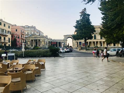 Corfu town Corfu Town, Towns, Canal, Sidewalk, Street View, Views ...