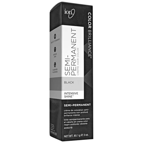 Ion Black Semi-Permanent Hair Color Reviews 2020