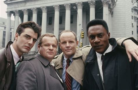 The original cast of Law & Order 1990 | Law and order, Chris noth, George dzundza