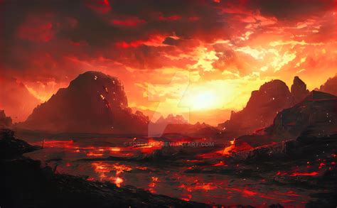 Planet Mustafar Concept Art (Star Wars) by SOREXOFF on DeviantArt