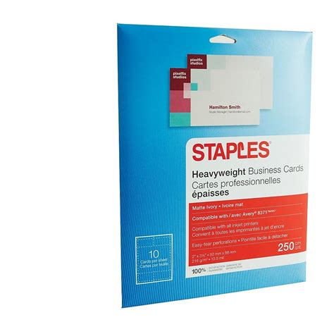 Printable Business Card Paper | staples.ca